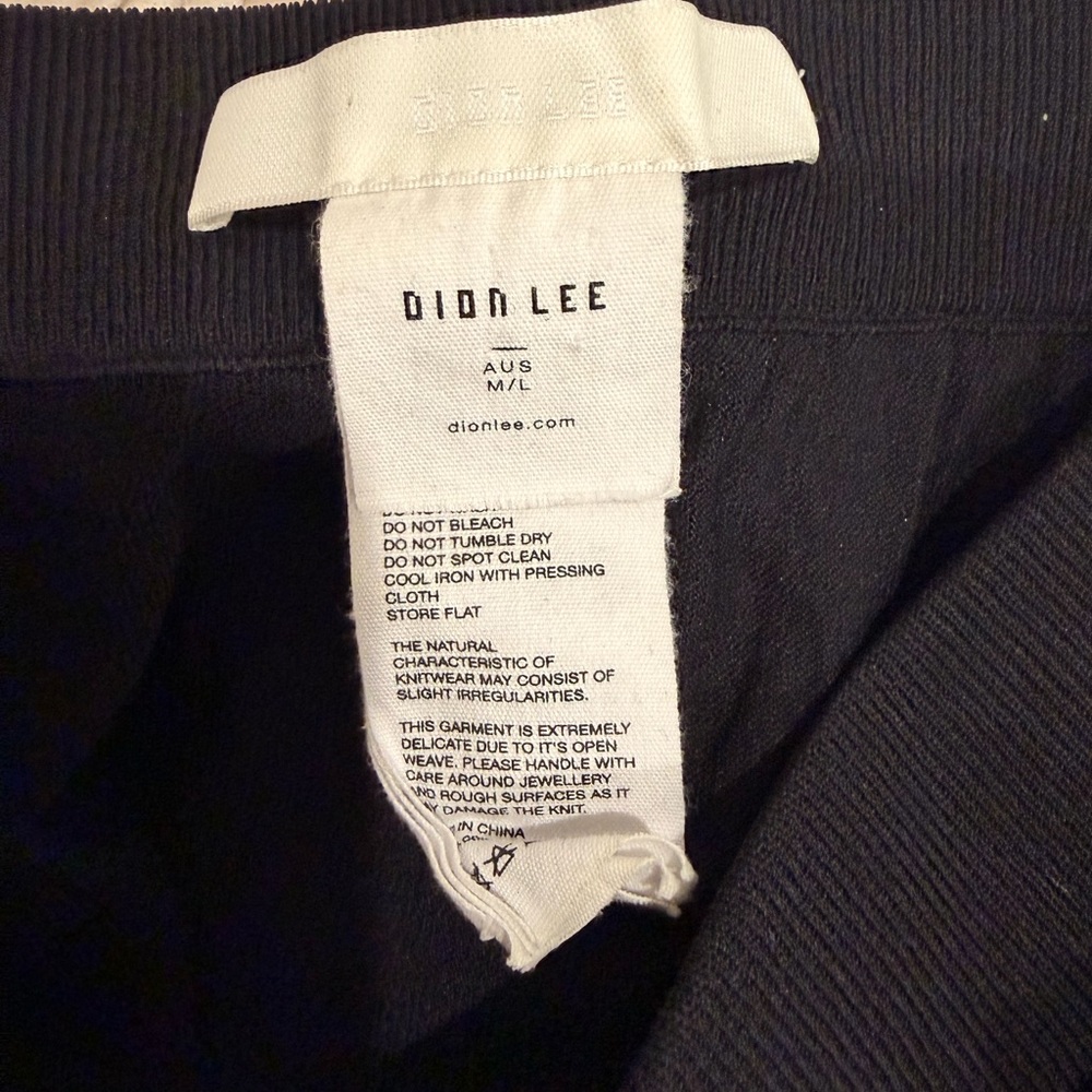 Dion Lee Black Reef Net Skirt - Picture 5 of 5